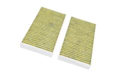 Original Renault Set filtre habitaclu [BIO, Antibacterial] ORIGINAL RENAULT 272772972R (27 27 729 72R)