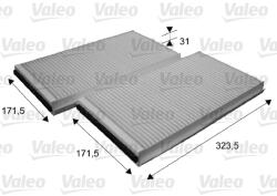 VALEO Filtru, aer habitaclu / polen VALEO 698863 (698863)