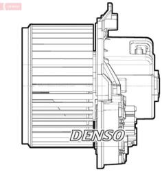 DENSO Ventilator, habitaclu DENSO DEA09072 (DEA09072)