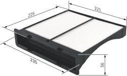 Bosch Filtru habitaclu BOSCH 1 987 432 262 (1 987 432 262)