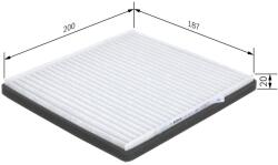 Bosch Filtru habitaclu BOSCH 1 987 435 013 (1 987 435 013)
