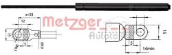 METZGER Amortizor portbagaj METZGER 2110283 (2110283)