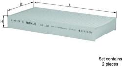 MAHLE Filtru aer habitaclu / polen MAHLE LA 122/S (LA 122/S)