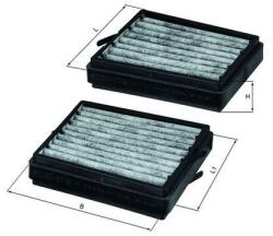 MAHLE Filtru, aer habitaclu / polen MAHLE LKK 116/S (LKK 116/S)