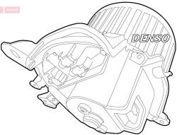DENSO Ventilator, habitaclu DENSO DEA01012 (DEA01012)