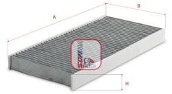 SOFIMA Filtru, aer habitaclu / polen SOFIMA S 4149 CA (S 4149 CA)