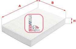 SOFIMA Filtru, aer habitaclu / polen SOFIMA S 3389 C (S 3389 C)