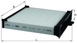 MAHLE Filtru aer habitaclu / polen MAHLE LA 227 (LA 227)