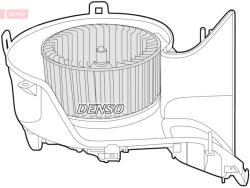 DENSO Ventilator, habitaclu DENSO DEA25001 (DEA25001)