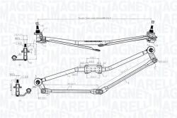 Magneti Marelli Legaturi stergator parbriz MAGNETI MARELLI 085570170010 (085570170010)