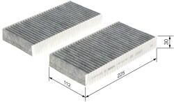 Bosch Filtru habitaclu cu carbon activ BOSCH 1 987 435 549 (1 987 435 549)
