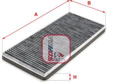 SOFIMA Filtru, aer habitaclu / polen SOFIMA S 4281 CA (S 4281 CA)