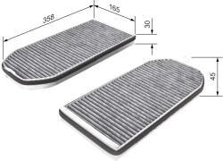 Bosch Filtru habitaclu cu carbon activ BOSCH 1 987 432 362 (1 987 432 362)
