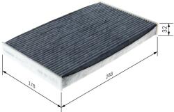 Bosch Filtru habitaclu cu carbon activ BOSCH 1 987 435 591 (1 987 435 591)