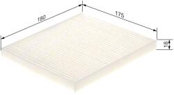 Bosch Filtru habitaclu BOSCH 1 987 435 096 (1 987 435 096)