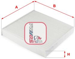 SOFIMA Filtru aer habitaclu / polen SOFIMA S 3315 C (S 3315 C)