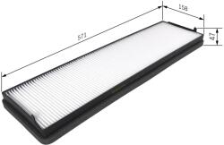Bosch Filtru habitaclu BOSCH 1 987 431 157 (1 987 431 157)
