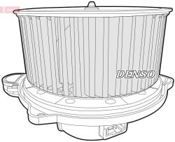 DENSO Ventilator, habitaclu DENSO DEA43005 (DEA43005)