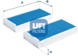UFI Filtru aer habitaclu / polen UFI 34.279. 00 (34.279.00)