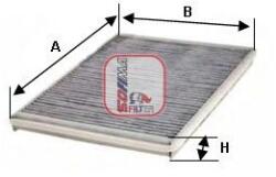 SOFIMA Filtru, aer habitaclu / polen SOFIMA S 4102 CA (S 4102 CA)