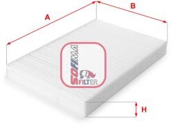SOFIMA Filtru aer habitaclu / polen SOFIMA S 3161 C (S 3161 C)