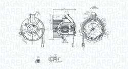 Magneti Marelli Ventilator, habitaclu MAGNETI MARELLI 069412290010 (069412290010)