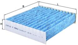 MAHLE Filtru aer habitaclu / polen MAHLE LAO 251 (LAO 251)