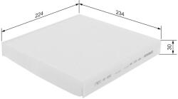 Bosch Filtru habitaclu BOSCH 1 987 432 166 (1 987 432 166) - fixbox