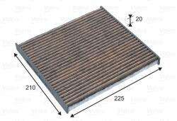 VALEO Filtru, aer habitaclu / polen VALEO 701046 (701046)