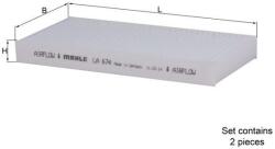 MAHLE Filtru, aer habitaclu / polen MAHLE LA 674/S (LA 674/S)