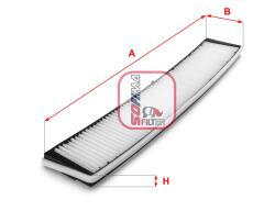 SOFIMA Filtru aer habitaclu / polen SOFIMA S 3158 C (S 3158 C)
