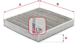 SOFIMA Filtru, aer habitaclu / polen SOFIMA S 4122 CA (S 4122 CA)