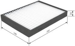 Bosch Filtru habitaclu BOSCH 1 987 432 221 (1 987 432 221)