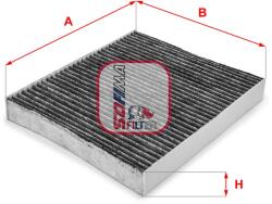 SOFIMA Filtru, aer habitaclu / polen SOFIMA S 4114 CA (S 4114 CA)