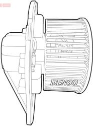 DENSO Ventilator, habitaclu DENSO DEA02001 (DEA02001)