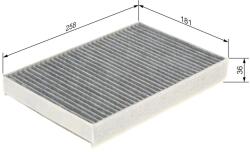 Bosch Filtru habitaclu cu carbon activ BOSCH 1 987 435 573 (1 987 435 573)