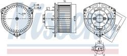 NISSENS Ventilator, habitaclu NISSENS 87454 (87454)