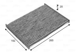 VALEO Filtru aer habitaclu / polen VALEO 715732 (715732)