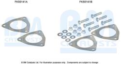 Bm Catalysts Set montare, toba de esapament BM CATALYSTS FK50141 (FK50141)