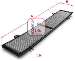 SOFIMA Filtru, aer habitaclu / polen SOFIMA S 4154 CA (S 4154 CA)