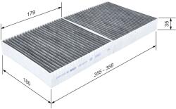 Bosch Filtru habitaclu cu carbon activ BOSCH 1 987 432 571 (1 987 432 571)