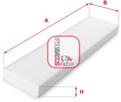 SOFIMA Filtru aer habitaclu / polen SOFIMA S 3156 C (S 3156 C)