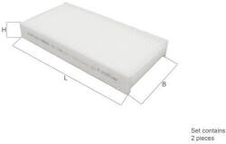 MAHLE Filtru aer habitaclu / polen MAHLE LA 1156/S (LA 1156/S)