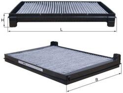 MAHLE Filtru, aer habitaclu / polen MAHLE LAK 1422 (LAK 1422)