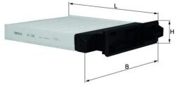 MAHLE Filtru aer habitaclu / polen MAHLE LA 230 (LA 230)