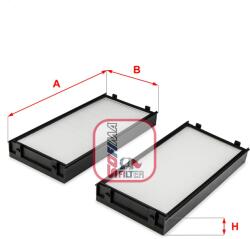 SOFIMA Filtru, aer habitaclu / polen SOFIMA S 3255 C (S 3255 C)