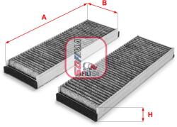 SOFIMA Filtru, aer habitaclu / polen SOFIMA S 4153 CA (S 4153 CA)