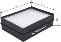 Bosch Filtru, aer habitaclu / polen BOSCH 1 987 432 153 (1 987 432 153)
