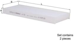 MAHLE Filtru, aer habitaclu / polen MAHLE LA 921/S (LA 921/S)