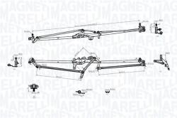 Magneti Marelli Legaturi stergator parbriz MAGNETI MARELLI 085570703010 (085570703010)